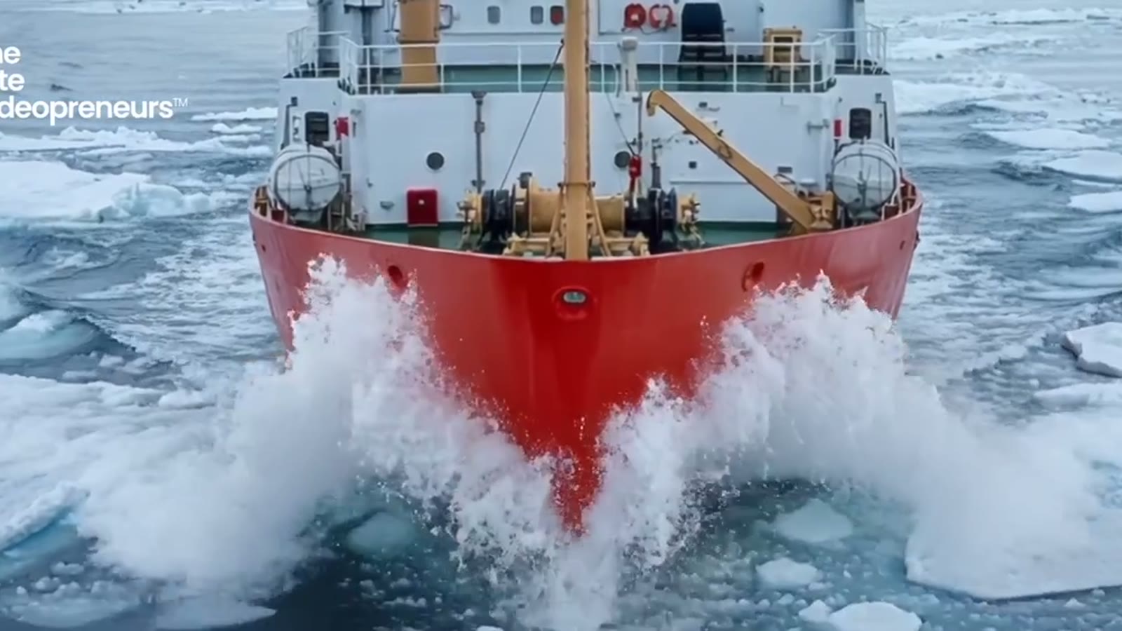 Maritime sequence from the cinematic proposal series