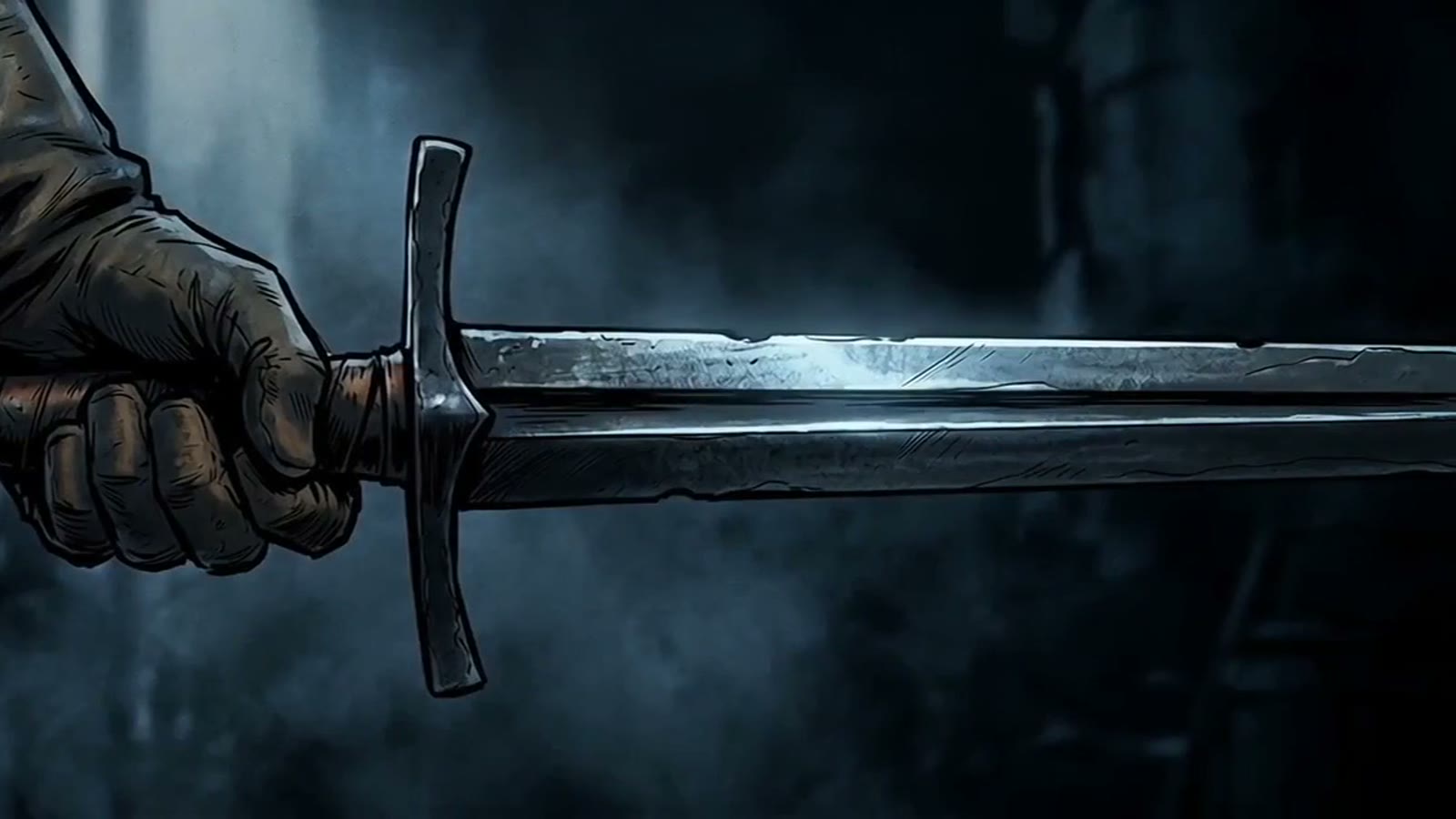 Cinematic ritual scene from The God Killer teaser